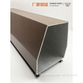 Extrusions Aluminium Besar Custom untuk Industri